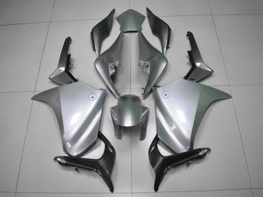 Cheap 2010-2014 Honda VFR 1200 Motorcycle Fairings - Silver Black