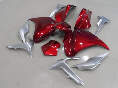 Cheap 2010-2014 Honda VFR 1200 Motorcycle Fairings - Silver Red