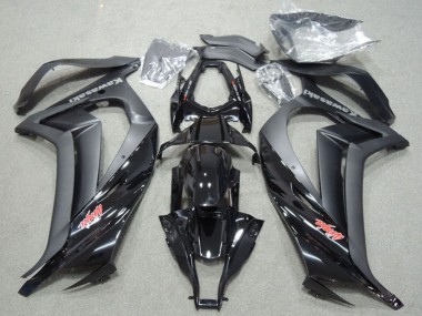 Cheap 2011-2015 Kawasaki ZX10R Motorcycle Fairings - Glossy Black Matte Black Red Ninja