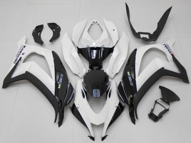 Cheap 2016-2020 Kawasaki ZX10R Motorcycle Fairings - White Black Green