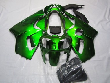 Cheap 2002-2006 Kawasaki ZX12R Motorcycle Fairings - Green