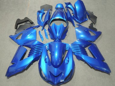 Cheap 2006-2011 Kawasaki ZX14R ZZR1400 Motorcycle Fairings - Blue