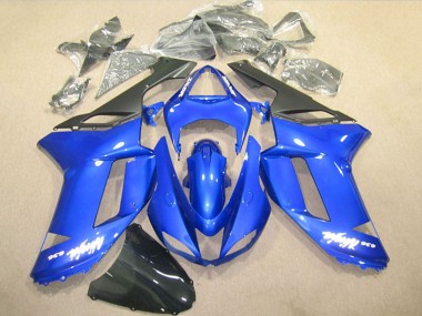 Cheap 2007-2008 Kawasaki ZX6R Motorcycle Fairings - Blue Ninja 636