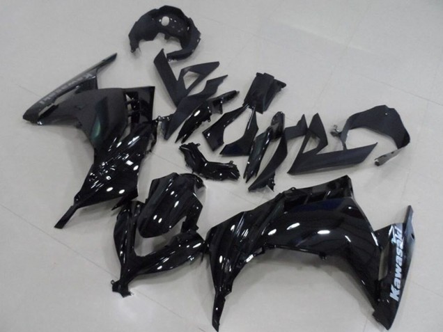 2013-2018 Kawasaki ZX300R Motorcycle Fairing - Glossy Black