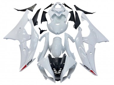 Cheap 2008-2016 Yamaha YZF R6 Motorcycle Fairing Kits - Glossy White