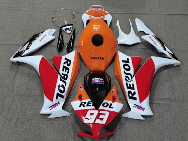 Cheap 2012-2016 Honda CBR1000RR Motorcycle Fairings - White Orange Red Glossy Black HRC Repsol 93