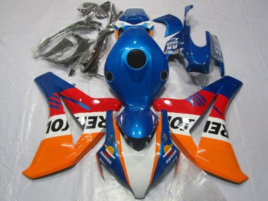 Cheap 2008-2011 Honda CBR1000RR Motorcycle Fairings - Orange White Red Blue Repsol