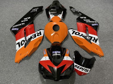 Cheap 2004-2005 Honda CBR1000RR Abs Fairings - Orange White Red Glossy Black Repsol