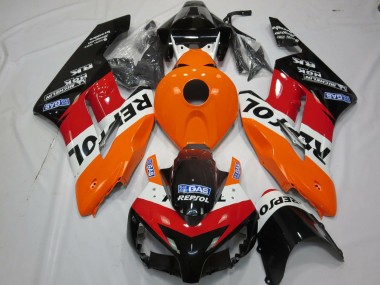 Cheap 2004-2005 Honda CBR1000RR Motorcycle Fairings Kit - Orange White Red Glossy Black Repsol