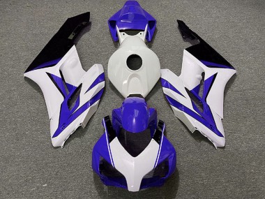 Cheap 2004-2005 Honda CBR1000RR Motorcycle Fairings - White Blue Glossy Black