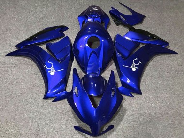 Cheap 2012-2016 Honda CBR1000RR Motorcycle Fairing - Blue Glossy Black