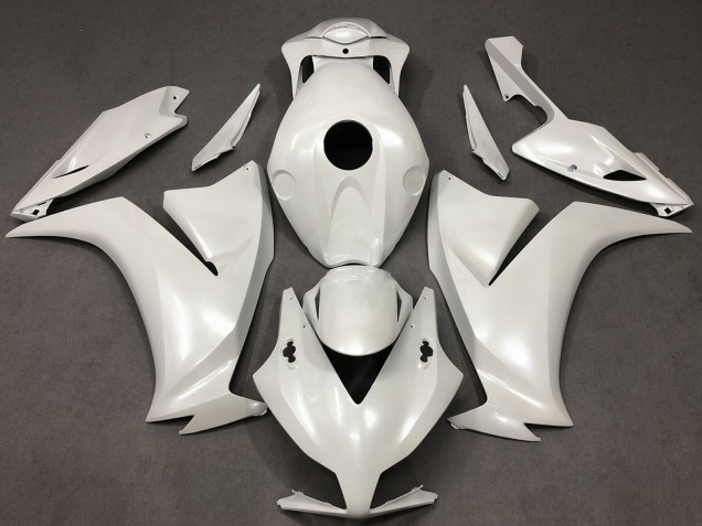 2012-2016 Honda CBR1000RR Motorcycle Fairings - Pearl White