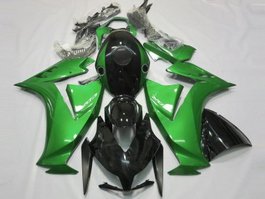 Cheap 2012-2016 Honda CBR1000RR Motorcycle Fairing - Green Glossy Black