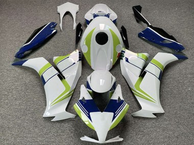 Cheap 2012-2016 Honda CBR1000RR Motorcycle Fairings - White Green Blue