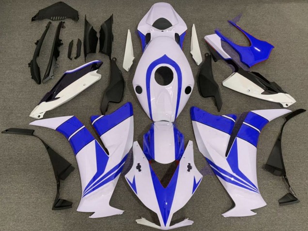 2012-2016 Honda CBR1000RR Motorcycle Fairings - White Blue