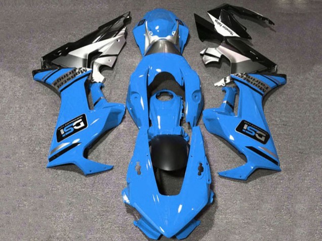 2017-2023 Honda CBR1000RR Motorcycle Fairings - Blue White Silver Glossy Black DSI