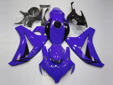Cheap 2008-2011 Honda CBR1000RR Motorcycle Fairings - Blue Glossy Black OEM Style
