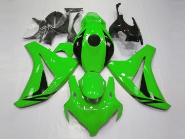 Cheap 2008-2011 Honda CBR1000RR Motorcycle Fairings - Green Glossy Black OEM Style