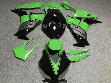 Cheap 2012-2016 Honda CBR1000RR Motorcycle Fairings - Green Grey Glossy Black