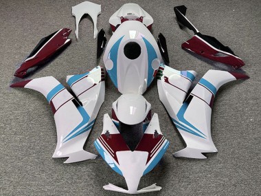 Cheap 2012-2016 Honda CBR1000RR Motorcycle Fairings - White Light Blue Maroon Red