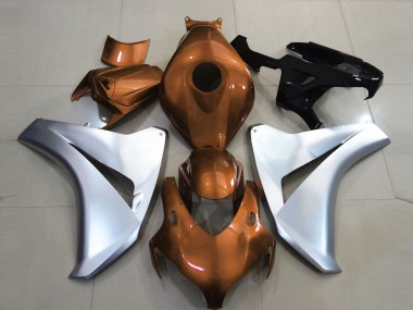 Cheap 2008-2011 Honda CBR1000RR Motorcycle Fairings - Silver Brown