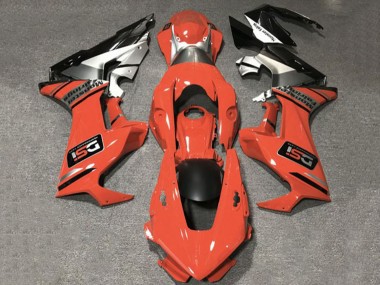 Cheap 2017-2023 Honda CBR1000RR Motorcycle Fairings - Orange White Silver Glossy Black DSI