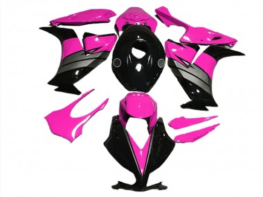 Cheap 2012-2016 Honda CBR1000RR Motorcycle Fairings - Pink Grey Glossy Black