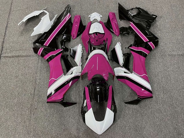 2017-2023 Honda CBR1000RR Motorcycle Fairings - White Pink Glossy Black