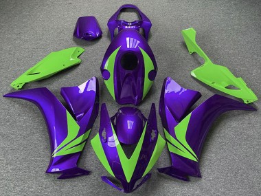 Cheap 2012-2016 Honda CBR1000RR Motorcycle Fairings - Purple Green