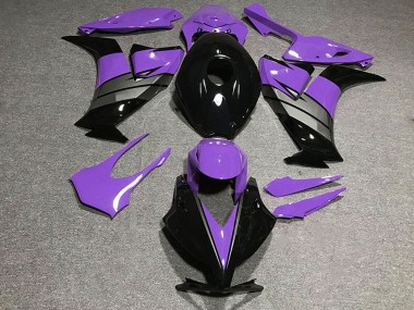 Cheap 2012-2016 Honda CBR1000RR Motorcycle Fairings - Purple Grey Glossy Black