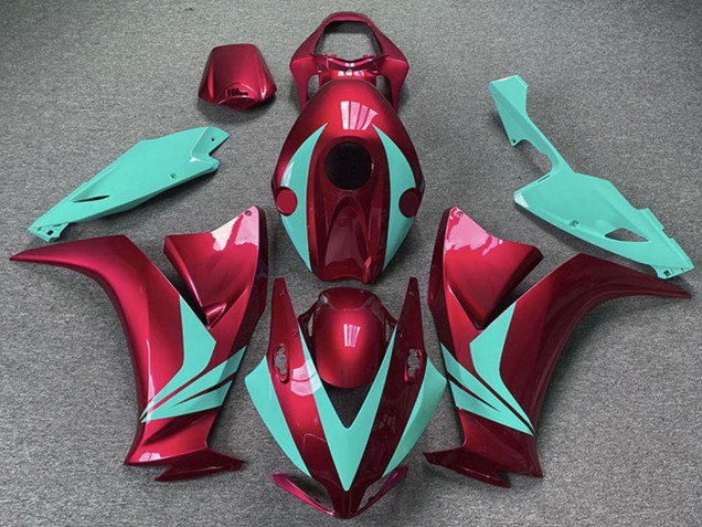 2012-2016 Honda CBR1000RR Motorcycle Fairings - Red Teal Blue
