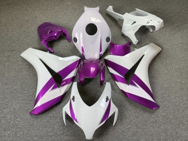 Cheap 2008-2011 Honda CBR1000RR Motorcycle Fairings - White Purple