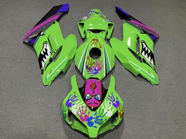 Cheap 2004-2005 Honda CBR1000RR Motorcycle Fairings - Green Purple Blue Black Shark