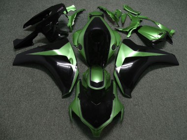 Cheap 2008-2011 Honda CBR1000RR Motorcycle Fairings - Green Glossy Black Custom
