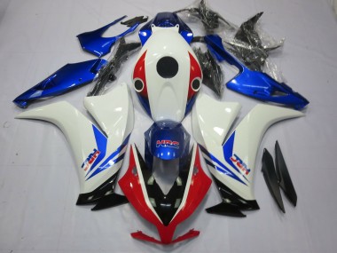 Cheap 2012-2016 Honda CBR1000RR Motorcycle Fairings - White Blue Red HRC