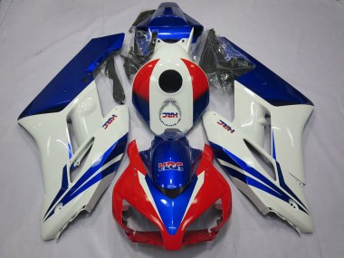 Cheap 2004-2005 Honda CBR1000RR Motorcycle Fairings - White Blue Red HRC OEM Style