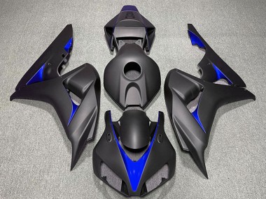 Cheap 2006-2007 Honda CBR1000RR Motorcycle Fairings - Matte Black Blue