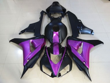 Cheap 2006-2007 Honda CBR1000RR Motorcycle Fairings - Purple Matte Dark Blue