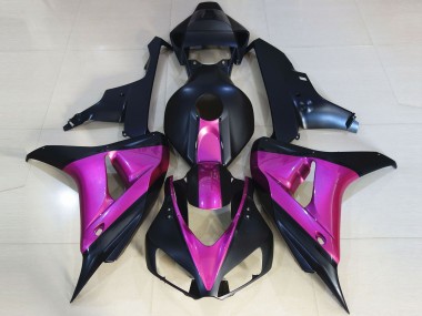 Cheap 2006-2007 Honda CBR1000RR Motorcycle Fairings - Pink Matte Dark Blue
