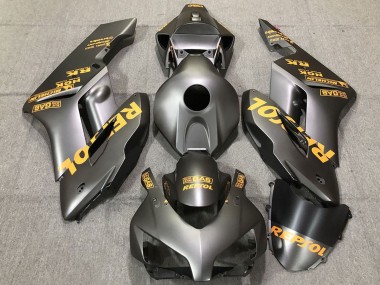 Cheap 2004-2005 Honda CBR1000RR Motorcycle Fairings - Matte Grey Gold Repsol