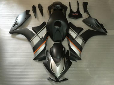 Cheap 2012-2016 Honda CBR1000RR Motorcycle Fairings - Silver Orange Matte Black