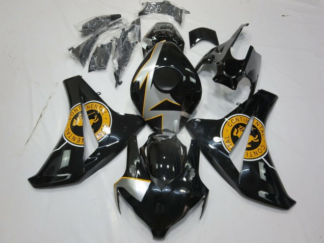 2008-2011 Honda CBR1000RR Motorcycle Fairings - Silver Grey Orange Glossy Black
