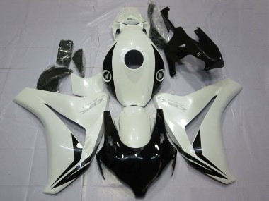 Cheap 2008-2011 Honda CBR1000RR Motorcycle Fairings - Pearl White Glossy Black