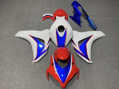 Cheap 2008-2011 Honda CBR1000RR Motorcycle Fairing - White Blue Red