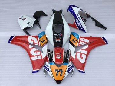 Cheap 2008-2011 Honda CBR1000RR Motorcycle Fairings - White Red Blue Orange Black Elf Givi 77