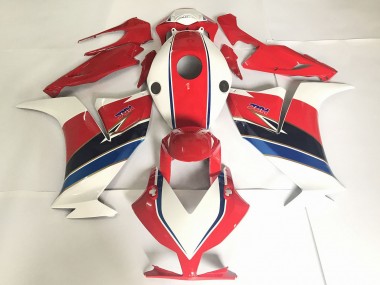 Cheap 2012-2016 Honda CBR1000RR Motorcycle Fairing - White Red Blue