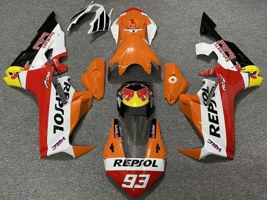 Cheap 2017-2023 Honda CBR1000RR Motorcycle Fairings - Orange White Yellow Red Glossy Black Red Bull Repsol 93