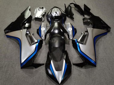 Cheap 2017-2023 Honda CBR1000RR Motorcycle Fairings - Silver Blue Glossy Black