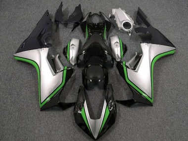 Cheap 2017-2023 Honda CBR1000RR Motorcycle Fairings - Silver Green Glossy Black