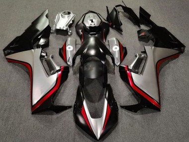Cheap 2017-2023 Honda CBR1000RR Motorcycle Fairings - Silver Red Glossy Black